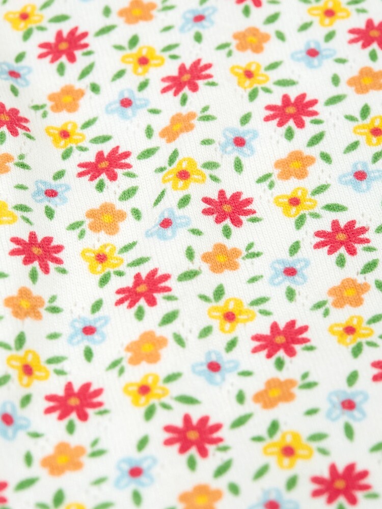 Frugi Pepper Pointelle White Pyjamas - Image 3 of 3 Frugi Pepper Pointelle White Pyjamas - Image 3 of 3