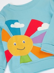 Frugi Easy On Blue Jumper - Image 2 of 3