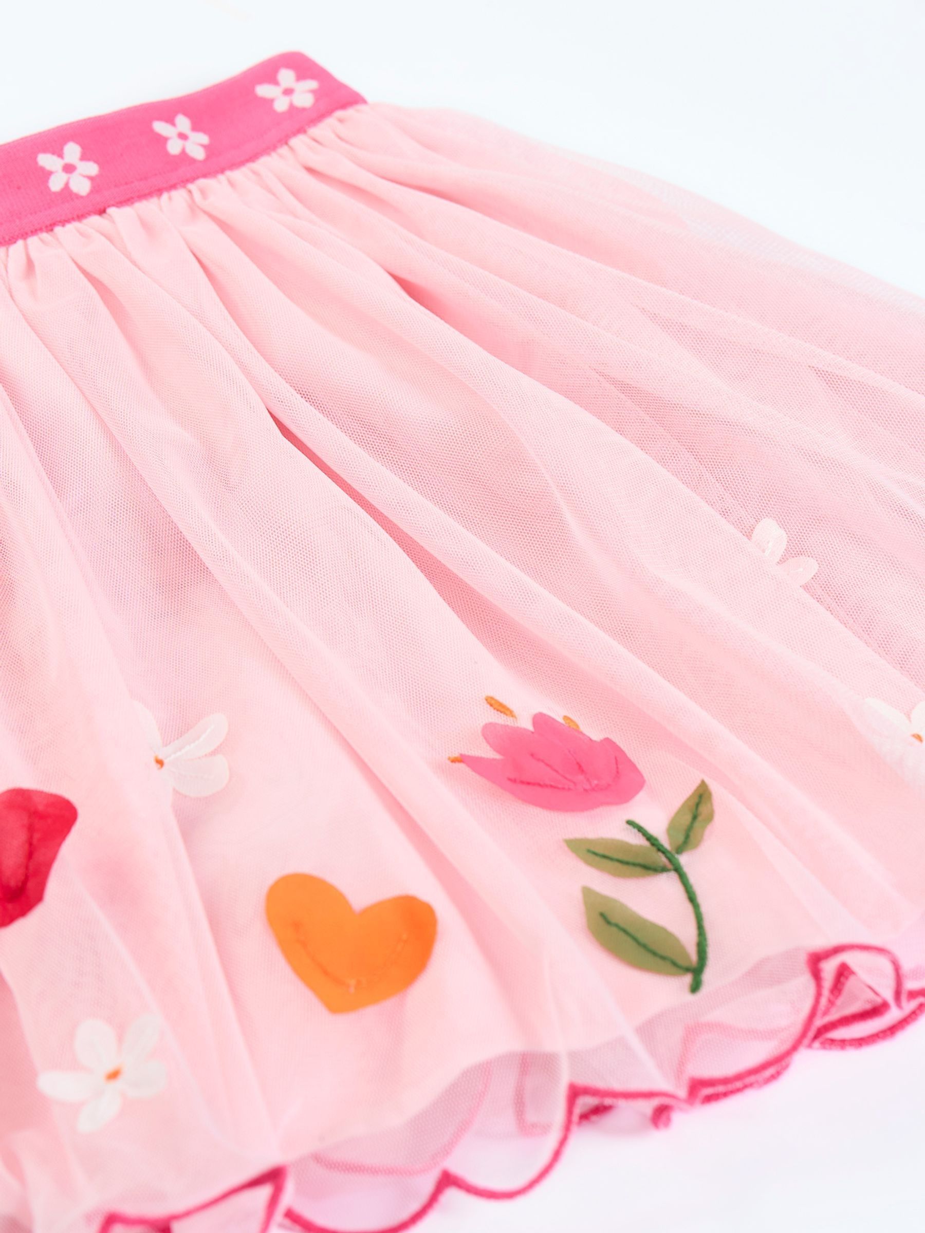 Buy Frugi Pink Scarlet Twirly Skirt from the Next UK online shop