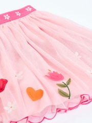 Frugi Pink Scarlet Twirly Skirt - Image 3 of 4