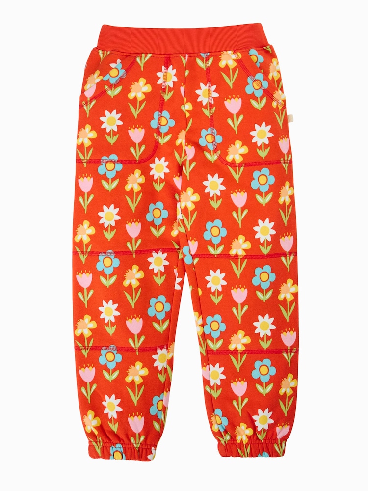 Frugi Malpas Red Joggers - Image 1 of 4 Frugi Malpas Red Joggers - Image 1 of 4