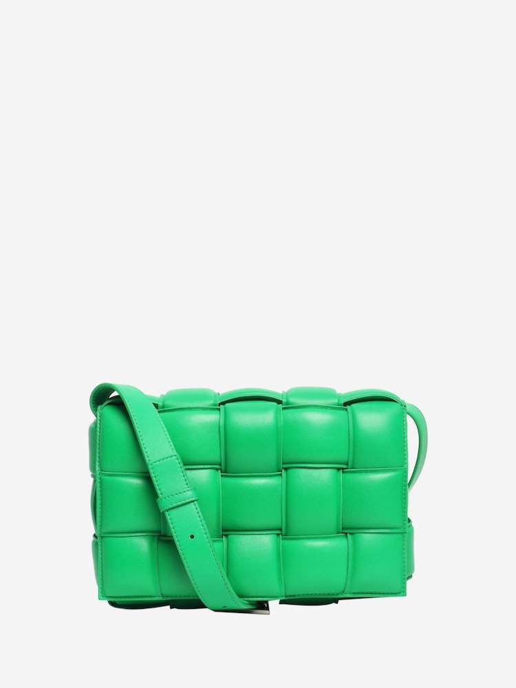Sign of the Times Green Bottega Veneta Padded Cassette Bag - Image 1 of 6