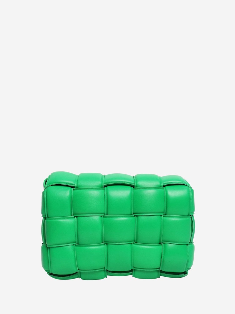 Sign of the Times Green Bottega Veneta Padded Cassette Bag - Image 2 of 6