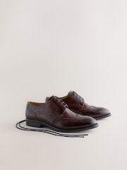 Marrón - Wingcap Brogue Shoes - Imagen 1 de 5