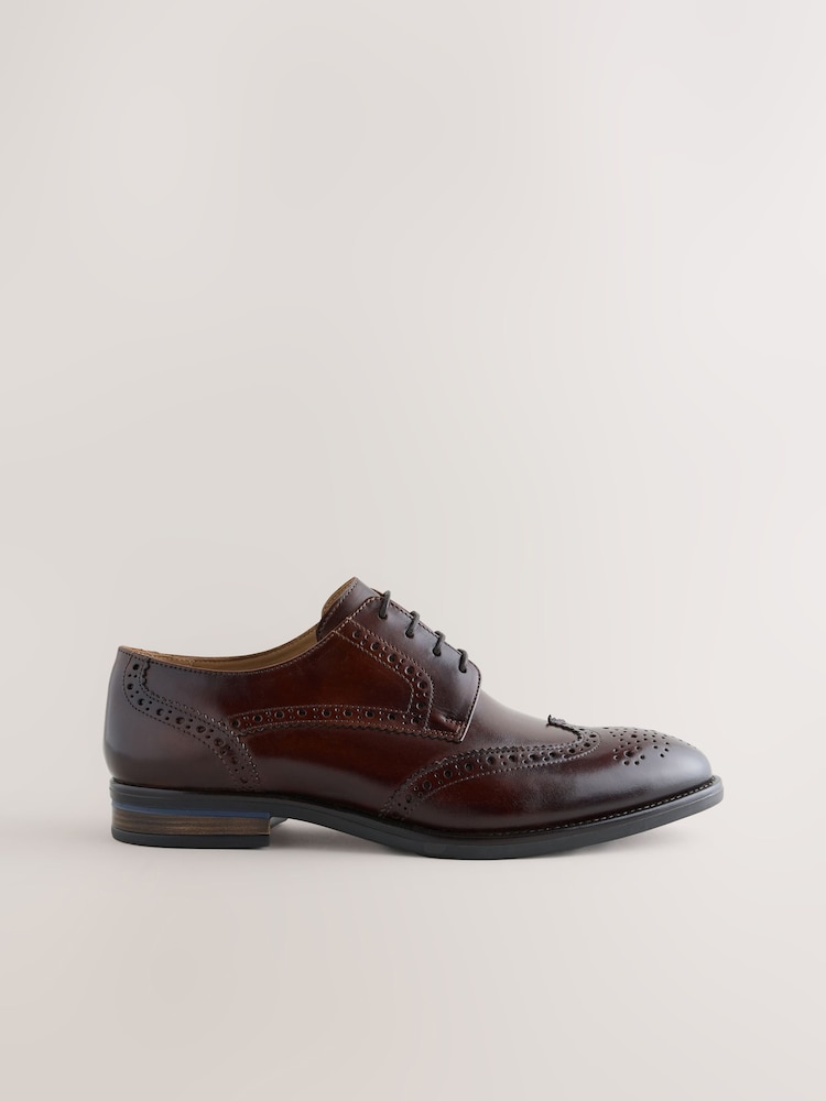 Marrón - Wingcap Brogue Shoes - Imagen 2 de 5