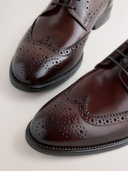 Marrón - Wingcap Brogue Shoes - Imagen 3 de 5