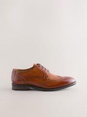 Marrón tostado - Wingcap Brogue Shoes - Imagen 4 de 7