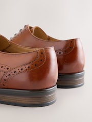 Marrón tostado - Wingcap Brogue Shoes - Imagen 6 de 7
