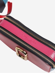 Sign of the Times Red Marc Jacobs Snapshot Leather Cross-Body Bag - Image 3 of 6