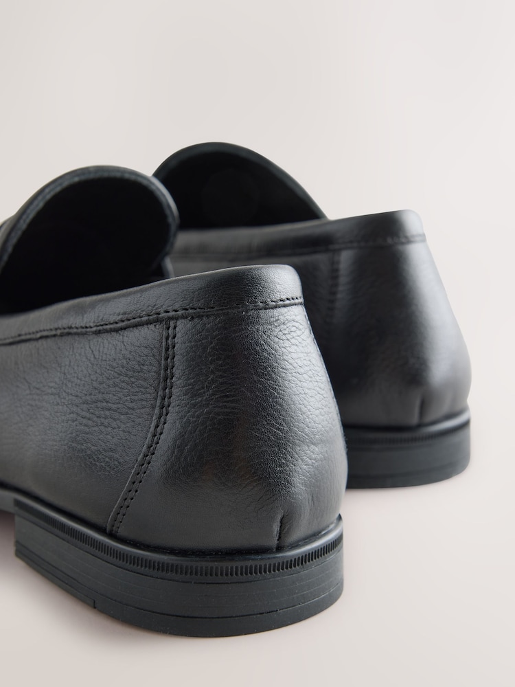 Black Flexible Sole Loafers - Image 7 of 7 Black Flexible Sole Loafers - Image 7 of 7