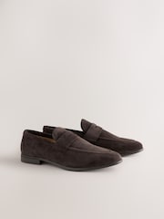 Brown Flexible Sole Loafers - Image 1 of 6