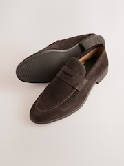 Brown Flexible Sole Loafers - Image 6 of 6
