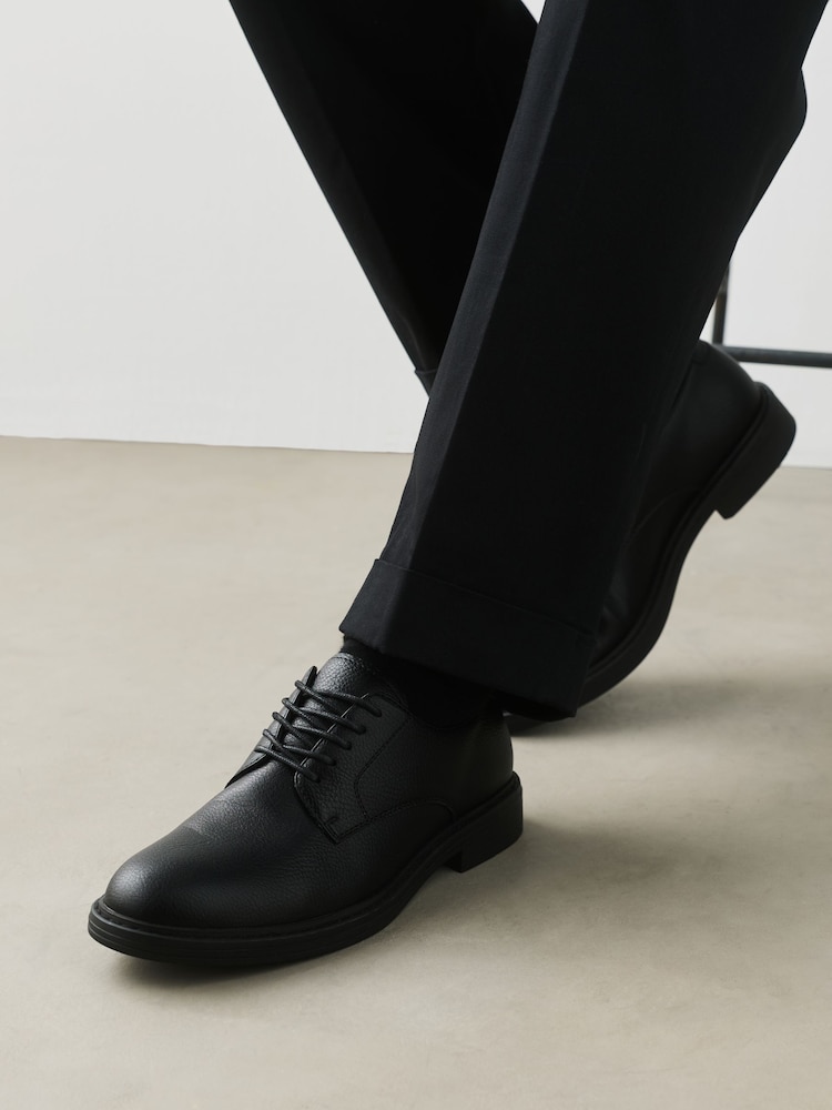 Black Derby Shoes - Image 1 of 6 Black Derby Shoes - Image 1 of 6
