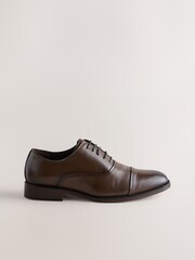 Brown Oxford Toecap Shoes - Image 3 of 7
