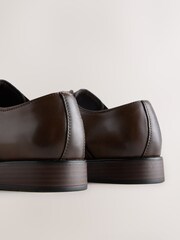 Brown Oxford Toecap Shoes - Image 5 of 7