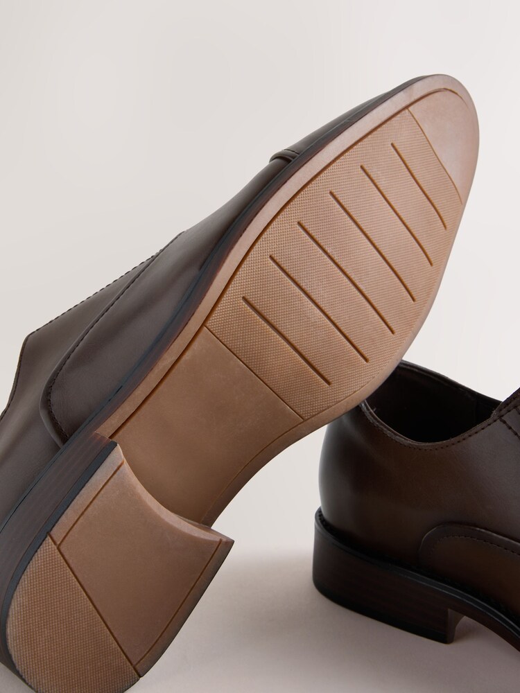 Brown Oxford Toecap Shoes - Image 7 of 7