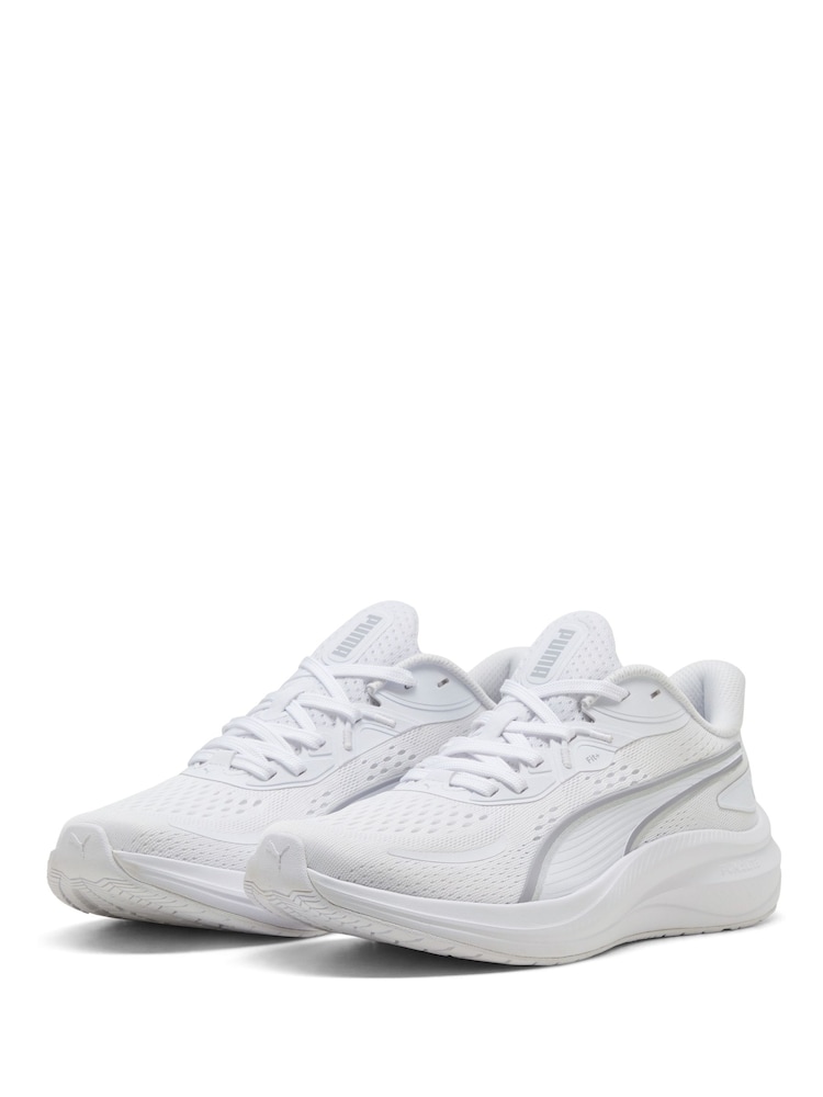 Weiß/Silberfarben - Puma Skyrocket Lite 2 Trainers - Bild 1 von 6 Weiß/Silberfarben - Puma Skyrocket Lite 2 Trainers - Bild 1 von 6