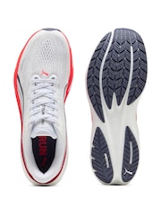 Puma White Velocity Nitro 5 Trainers - Image 4 of 6