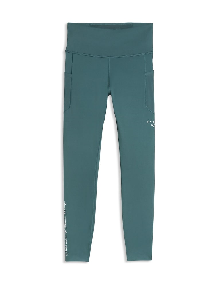 Puma Sage Green W X Hyrox Pwrmode 7/8 Tights - Image 1 of 2