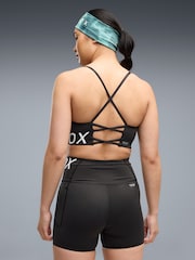 Puma Black W X Hyrox Strappy Pwrmode Bra - Image 2 of 5