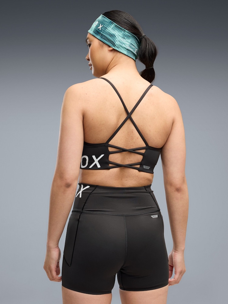 Puma Black W X Hyrox Strappy Pwrmode Bra - Image 2 of 5