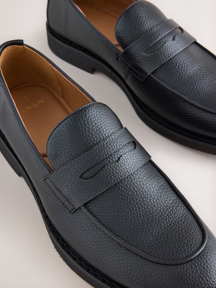 Black Penny Loafers - Image 8 of 8