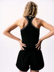 self. Black Running Shorts - Image 5 of 8