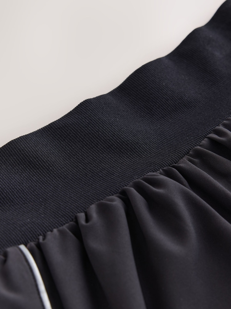self. Black Running Shorts - Image 8 of 8