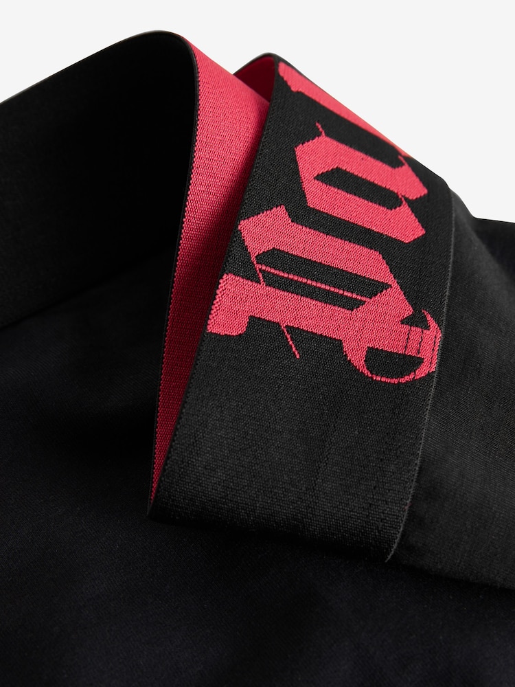 Palm Angels Black Cotton Stretch Logo Regular Boxers - Image 3 of 3 Palm Angels Black Cotton Stretch Logo Regular Boxers - Image 3 of 3