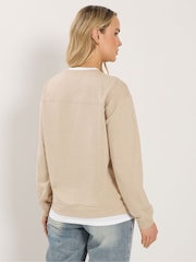 Long Tall Sally Natural Faux Layer T-Shirt - Image 2 of 5