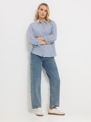 Blau - Long Tall Sally Hemd mit Streifen - Bild 3 von 6