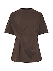 Maro - Long Tall Sally Twist Front T-Shirt - Imaginea 5 din 5