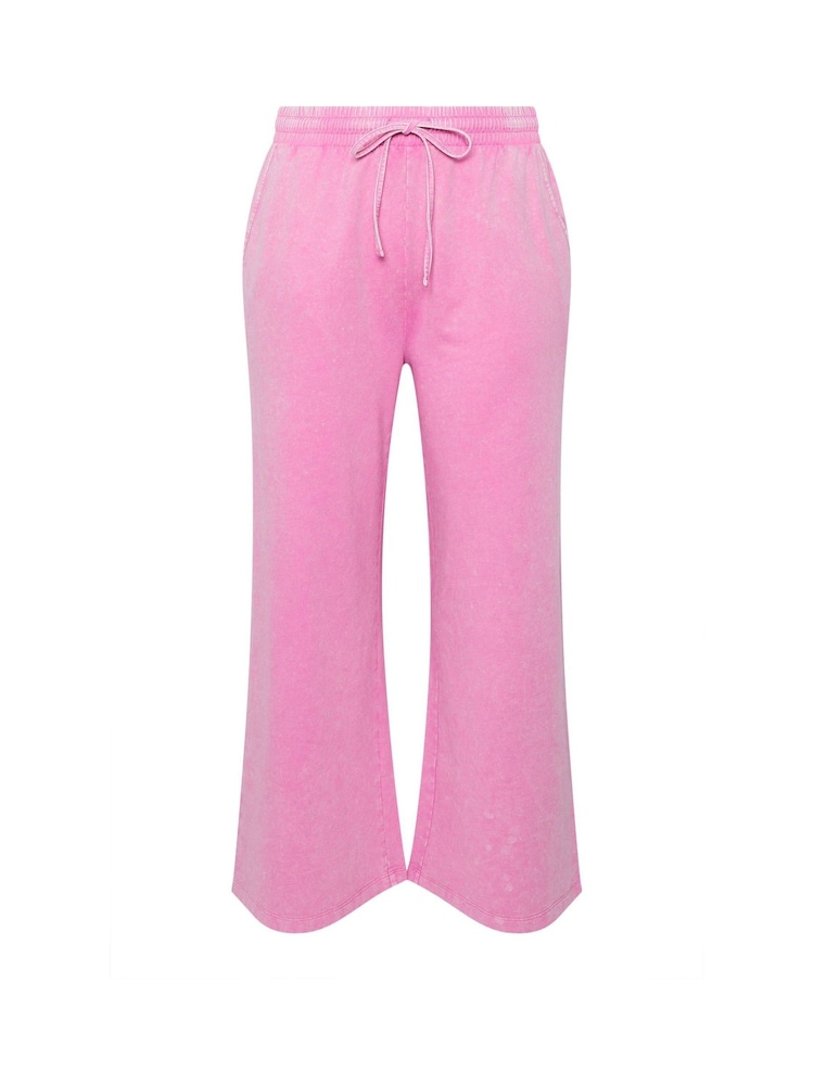 Yours Curve Pink Limited Acid Wash Joggers - Image 5 of 5 Yours Curve Pink Limited Acid Wash Joggers - Image 5 of 5