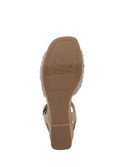 Blowfish Malibu Brown Adore Regular Fit Strappy Wedge Sandals - Image 7 of 7