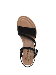 Blowfish Malibu Arrow Regular Fit Strappy Black Sandals - Image 7 of 7