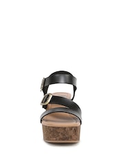 Blowfish Malibu Ali Regular Fit Wedge Black Slingbacks - Image 4 of 7