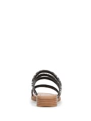 Blowfish Malibu Black August Regular Fit Slides - Image 5 of 7