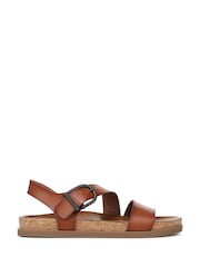 Blowfish Malibu Lance Regular Fit Strappy Brown Sandals - صورة 1 من 7