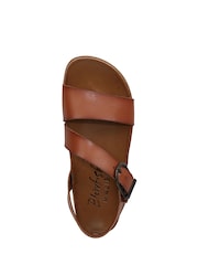 Blowfish Malibu Lance Regular Fit Strappy Brown Sandals - صورة 6 من 7