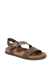Blowfish Malibu Lance Regular Fit Strappy Brown Sandals - Image 3 of 7