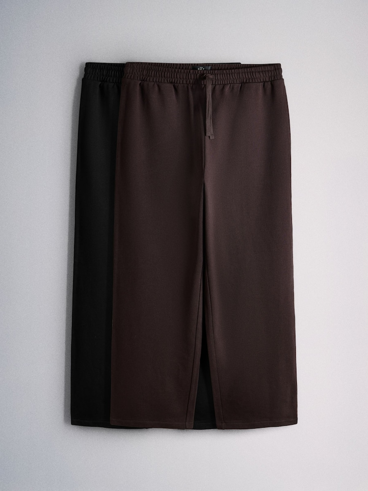 The Set 2 Pack Loopback Straight Joggers - תמונה 1 מתוך 11