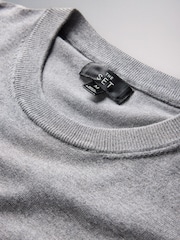 The Set 3 Pack Long Sleeve Knitted Crew Neck Jumpers Black/Navy - Image 12 of 13