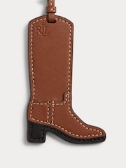 Lauren Ralph Lauren Brown Boot Bag Charm - Image 1 of 3