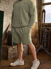 BadRhino Big & Tall Green Sun Fade Sweat Shorts - Image 1 of 1