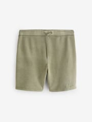 Verde - BadRhino Big & Tall Sun Fade Sweat Shorts - Imaginea 2 din 2