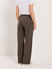 Long Tall Sally Brown Wide Leg Jeans - Image 3 of 5