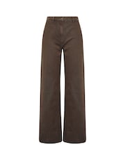 Long Tall Sally Brown Wide Leg Jeans - Image 5 of 5