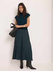 Mint Velvet Green Wool Blend Sleeveless Knit Top - Image 5 of 7