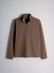 The Set 3 Pack Half Zip Micro Fleeces Black/Brown - Image 2 of 6