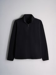 The Set 3 Pack Half Zip Micro Fleeces Black/Brown - Image 4 of 6